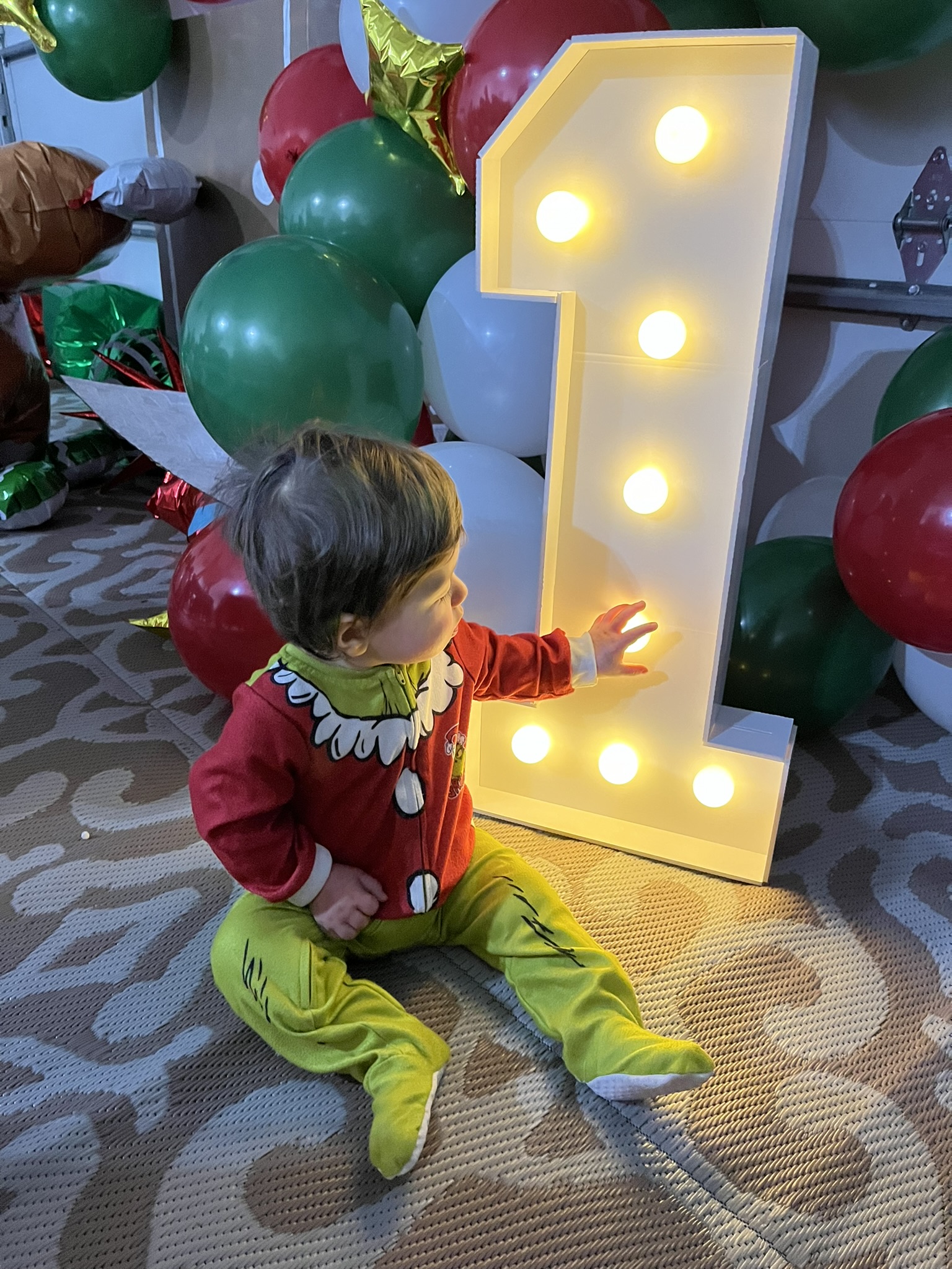 christmas 1st birthday