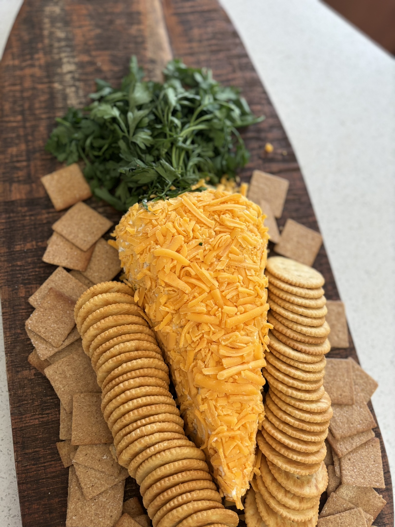 carrot cheese roll