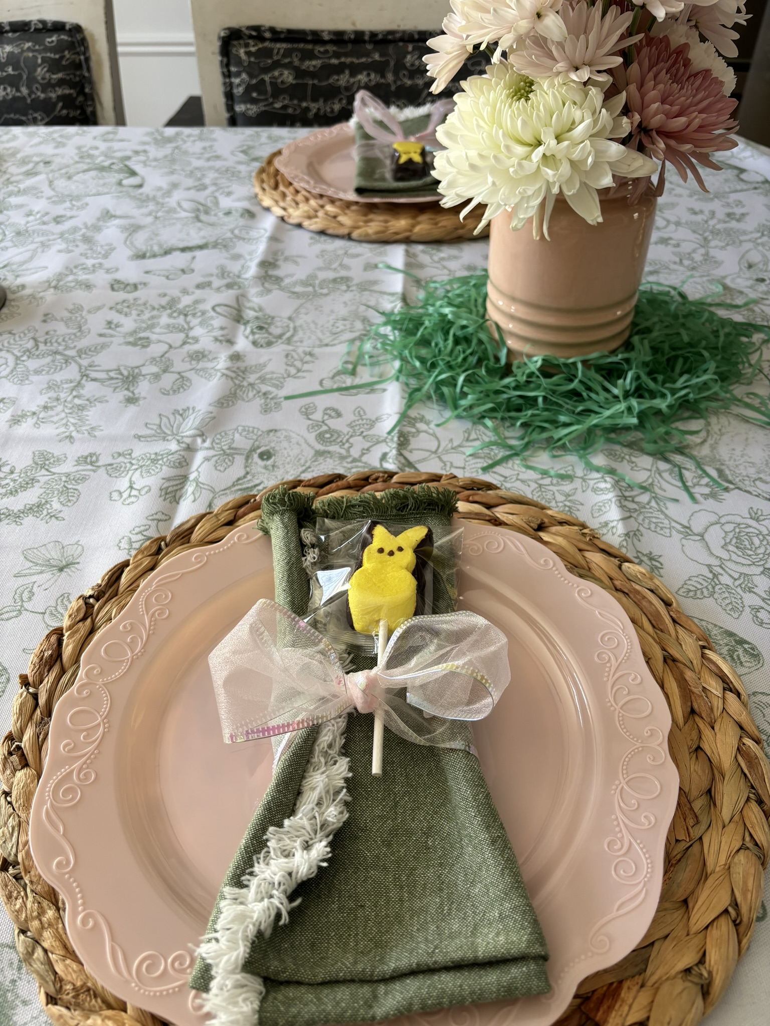 easter tablescape
