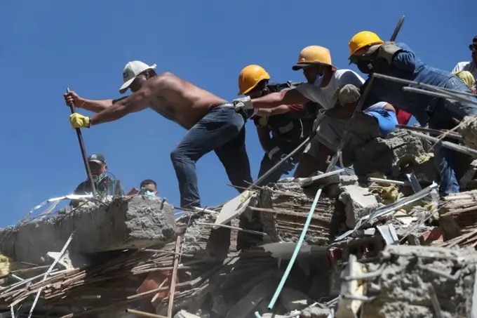 Conmebol se solidariza y pospone los partidos de los equipos colombianos tras el terremoto en el pais. //Foto: Santiago Saldarriaga via AP