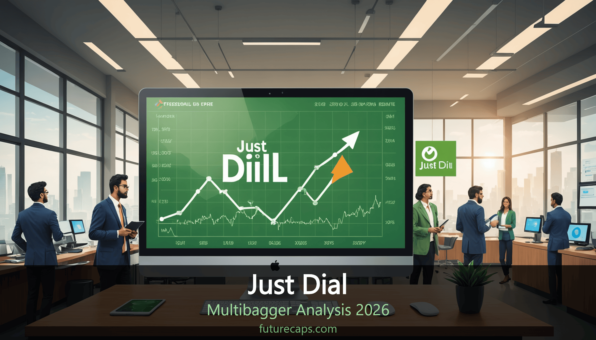 Just Dial multibagger stock analysis 2026 - NSE:JUSTDIAL BSE:535648 India stock market investment research by Futurecaps