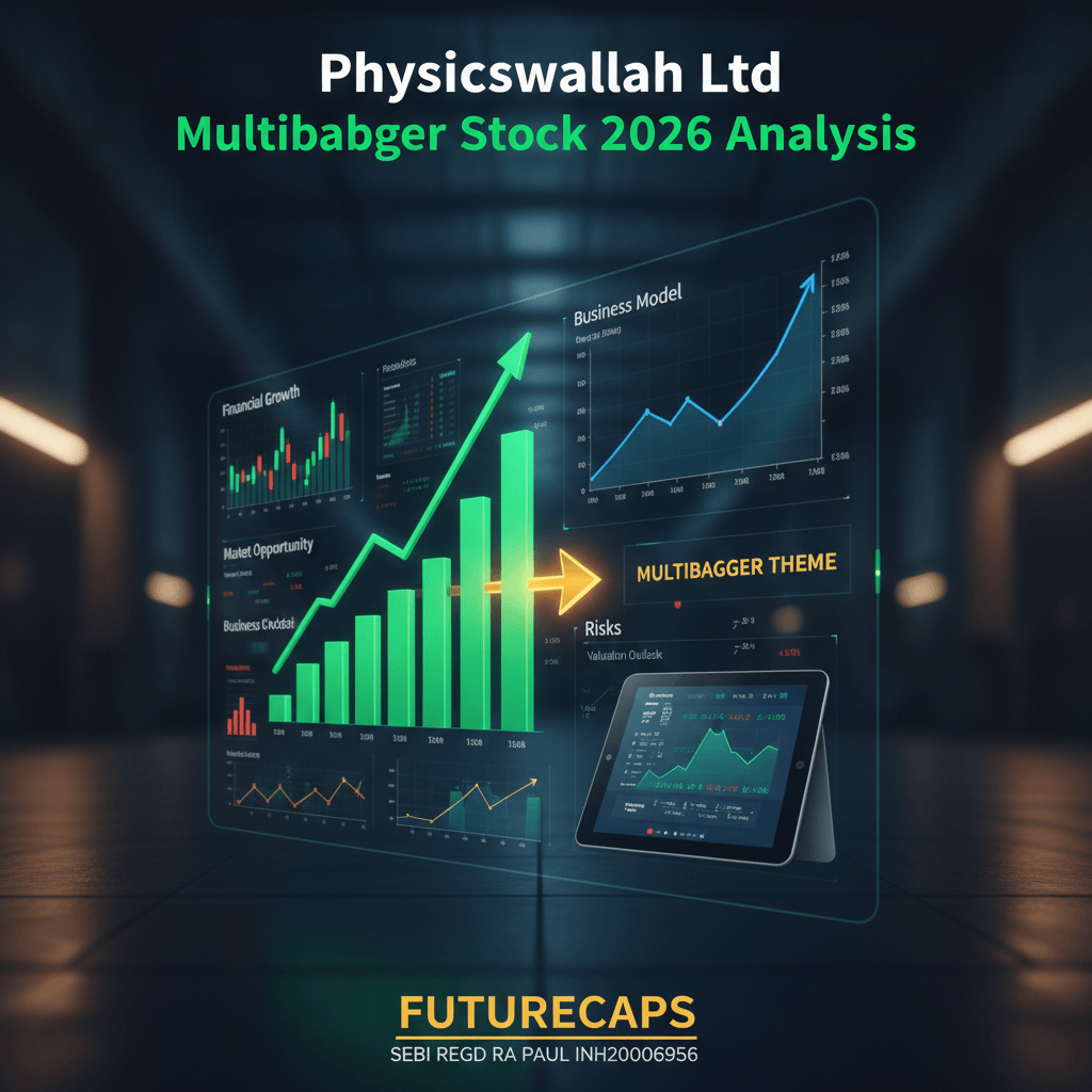 Physicswallah Ltd. multibagger stock analysis 2026 - NSE:PHYSICSWALLAH BSE: India stock market investment research by Futurecaps