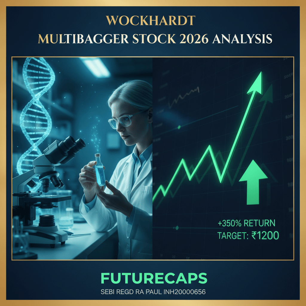 Wockhardt Ltd multibagger stock analysis 2026 - NSE:WOCKPHARMA BSE: India stock market investment research by Futurecaps