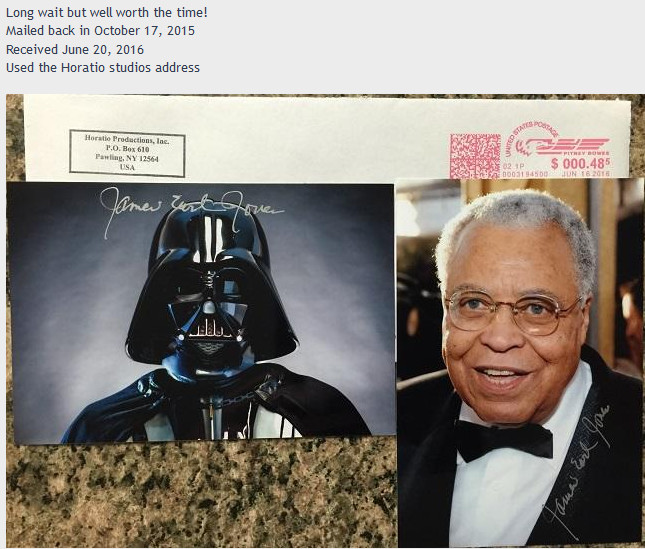 James Earl Jones No Longer Signing Autographs Future Of Star Wars