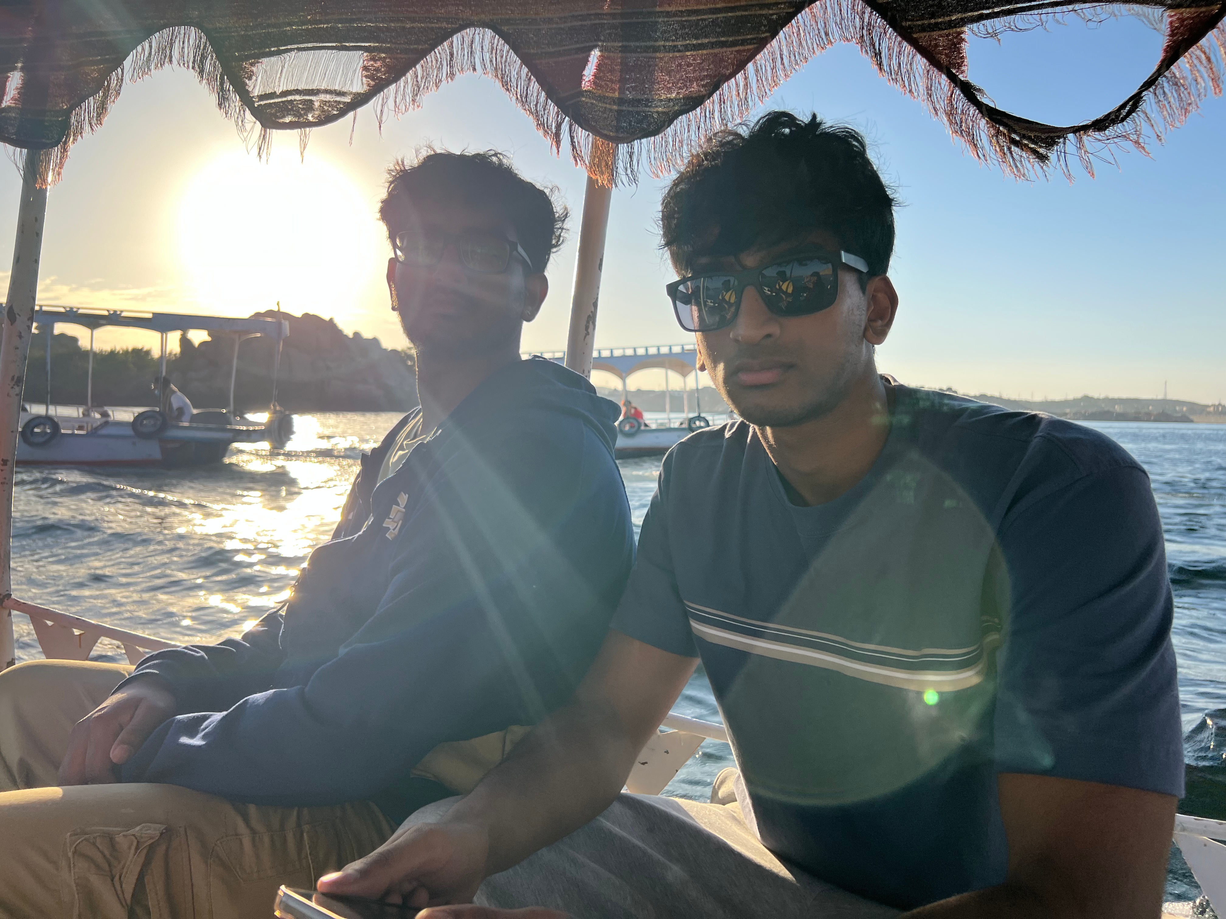 Rachana at Nile river, Egypt | Travel Essays by Rachana Nadella-Somayajula | Writer, Poet, Humorist