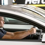 Behind the scenes at Hertz’s "Plugged In" commercial with Tom Brady.