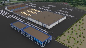 Eurocell UK factory rendering.