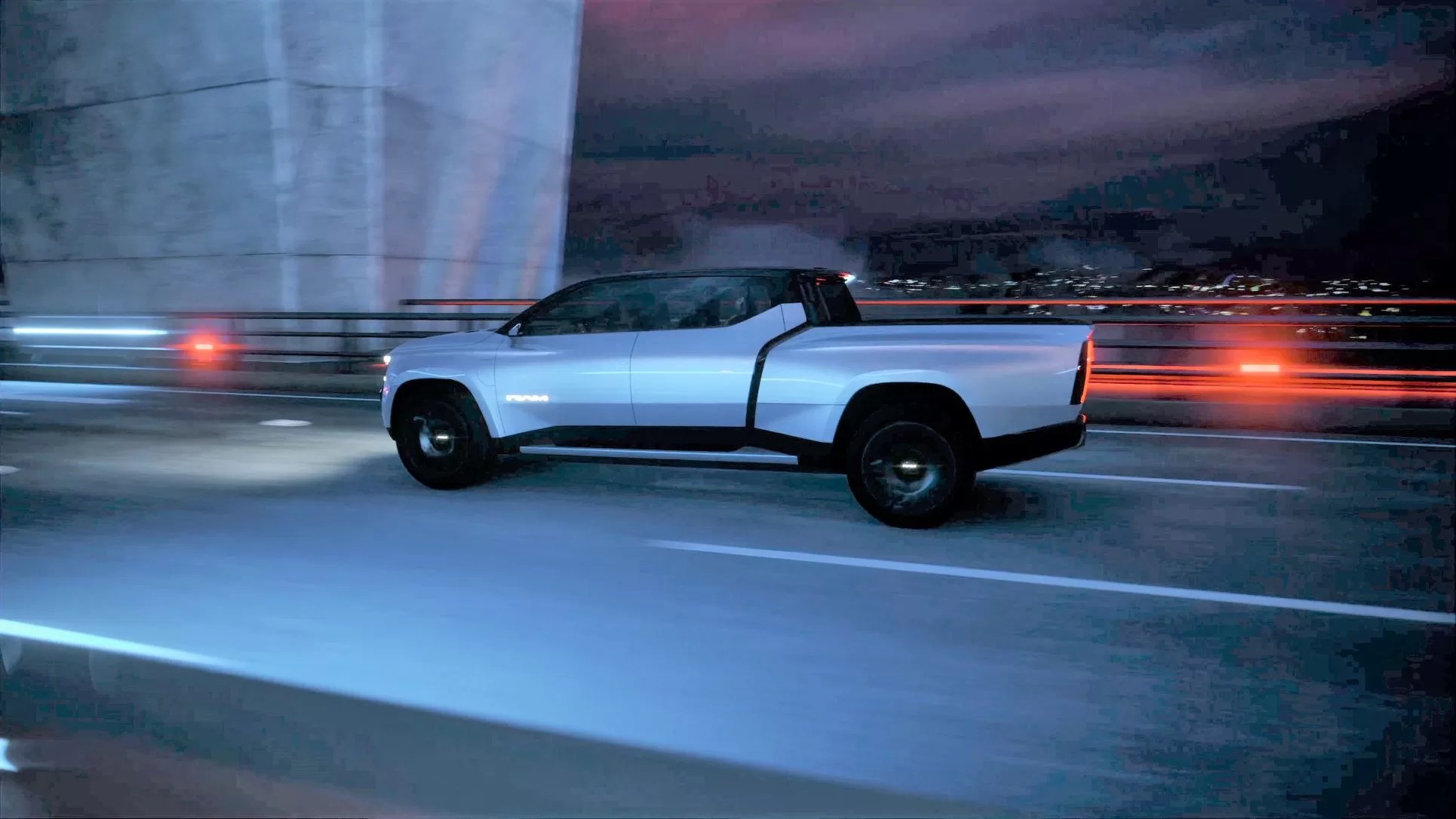 Ram 1500 Revolution BEV Concept pickup.