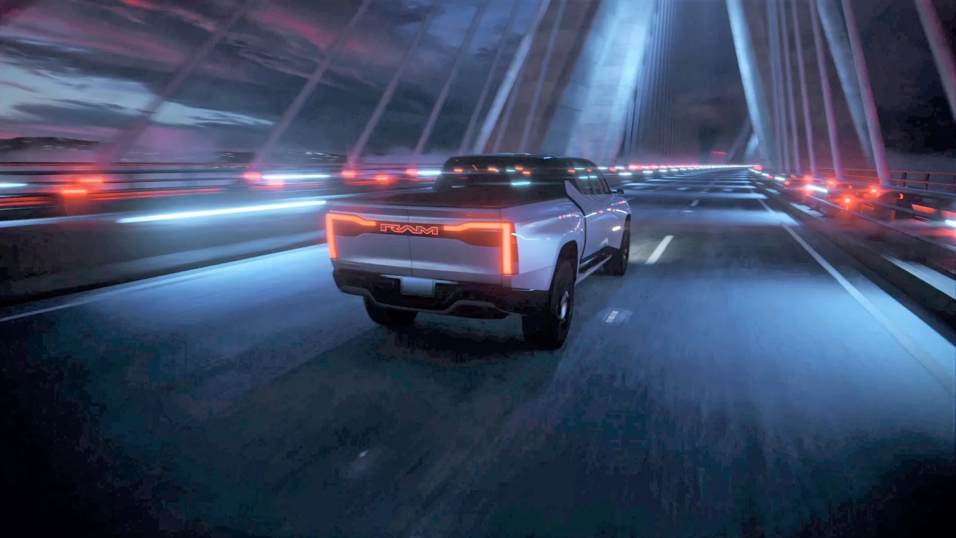 Ram 1500 Revolution BEV Concept pickup.