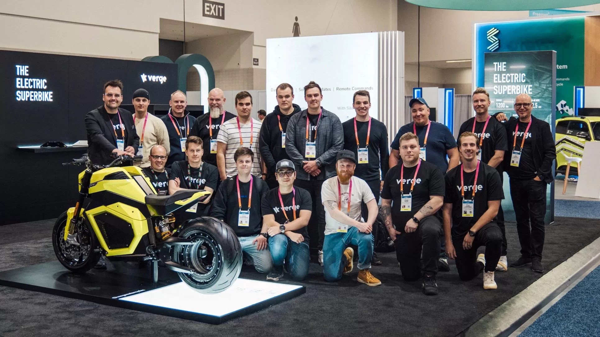 The Verge team at CES 2023.