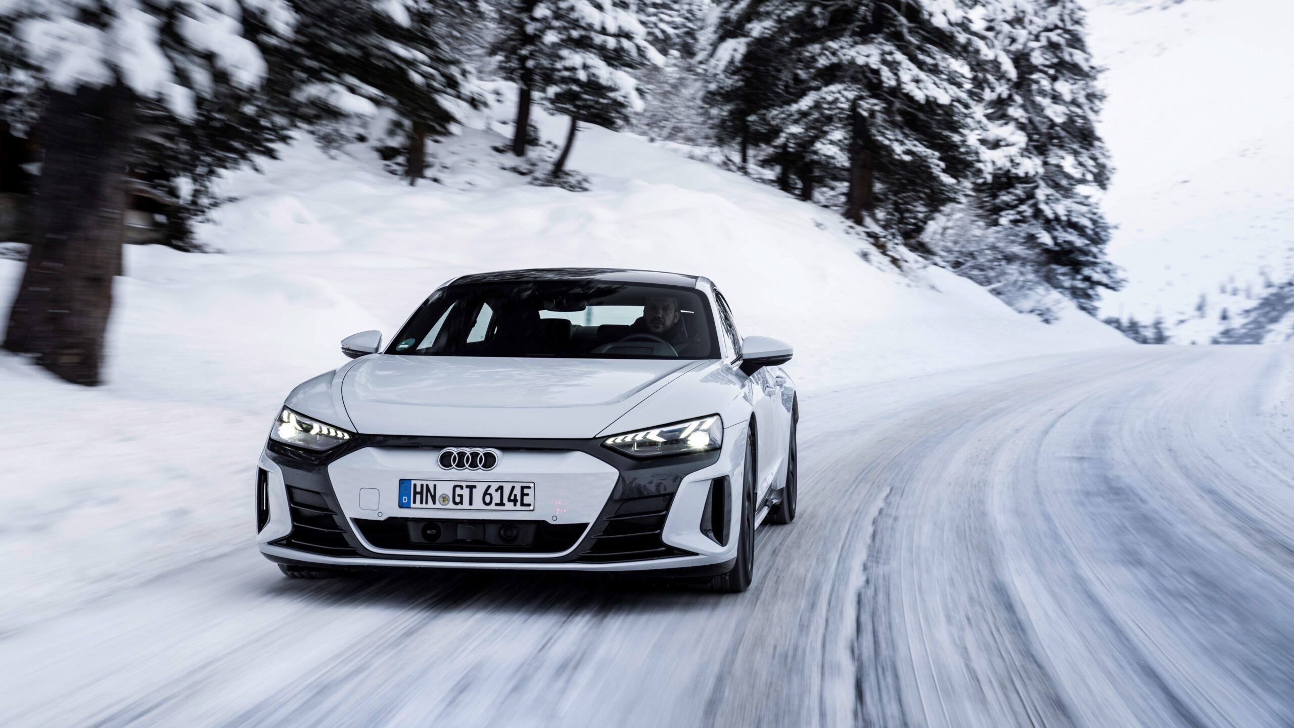 Audi's E-Tron GT uses an 800-V power-electronics network.
