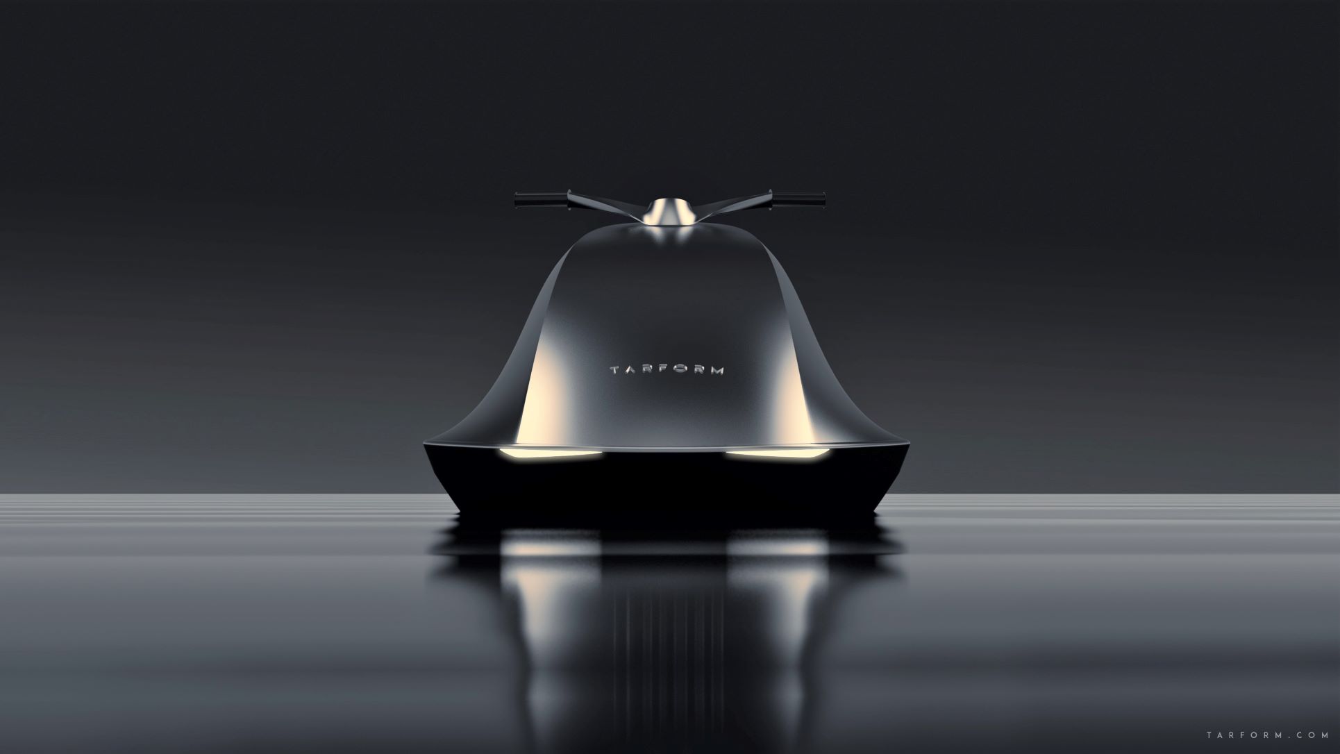 Tarform's Raye watercraft concept render.