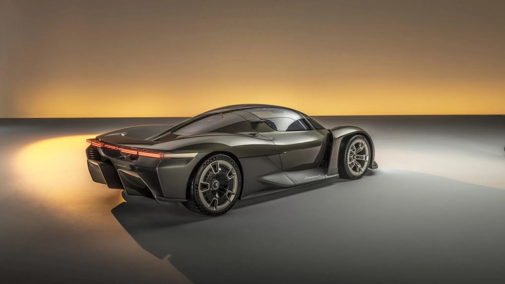 Porsche Mission X concept study.