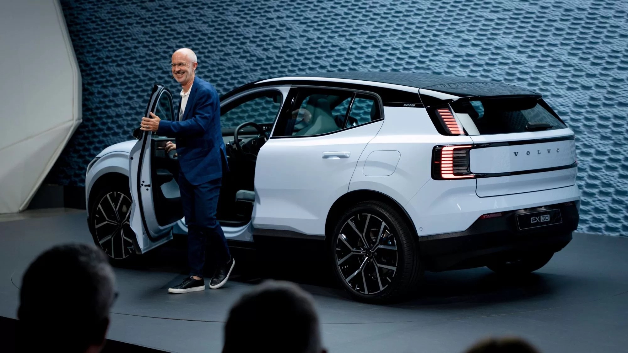 Volvo Cars’ Chief Executive Jim Rowan reveals EX30.