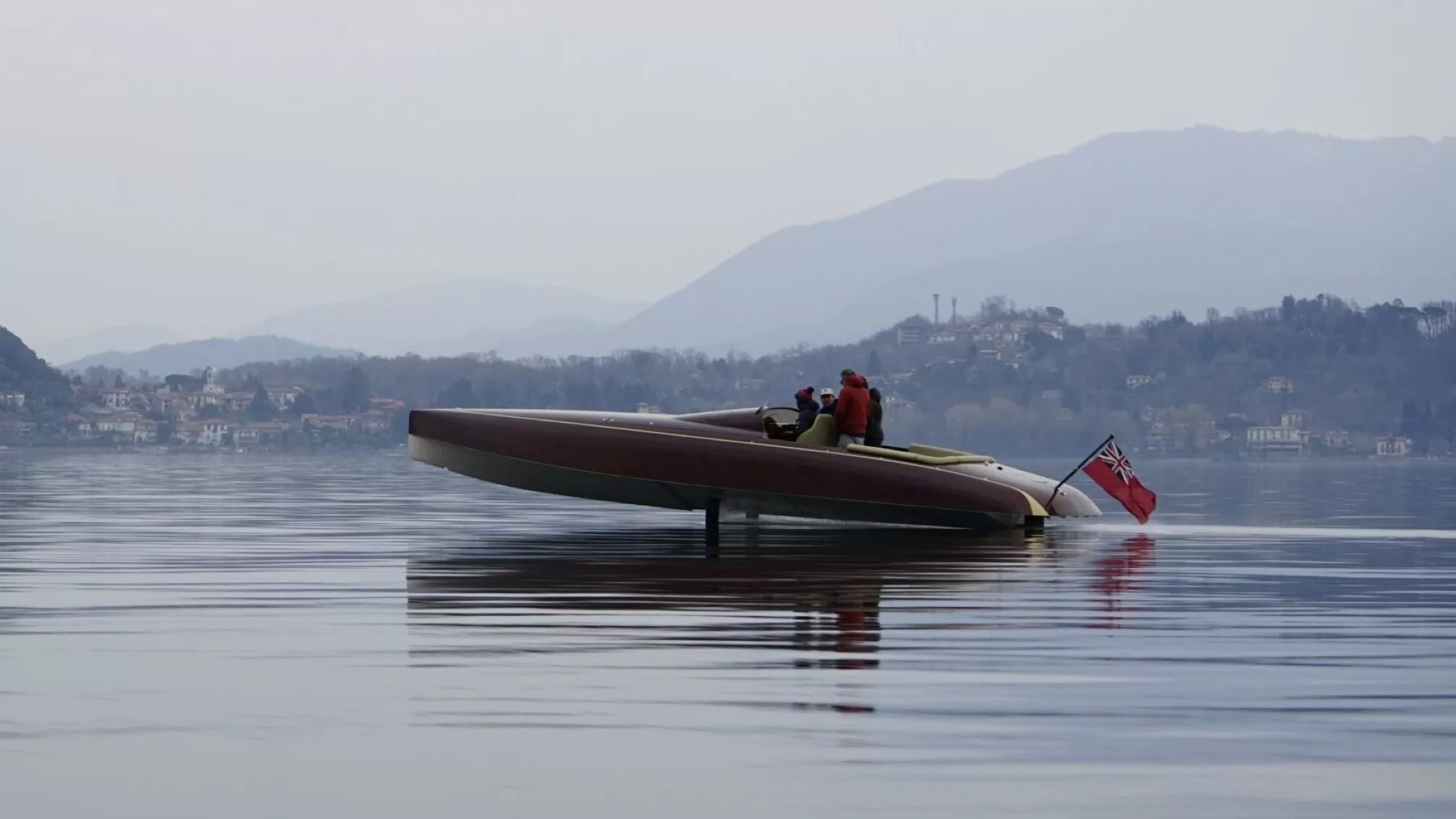 Spirit BARTech 35EF electric flying yacht.