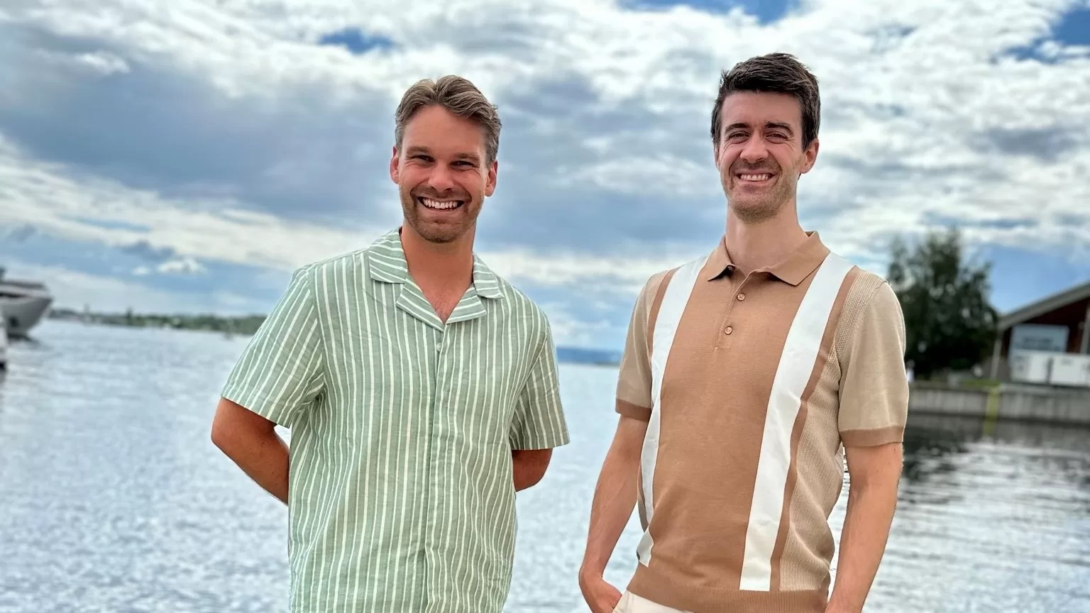 Ripple Boats is led by (l to r) CCO Nathaniel Frithiof and CEO Stian Gulla.