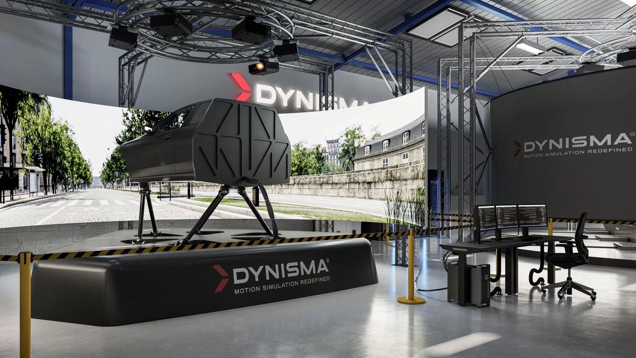 Dynisma Technology Campus demo room.