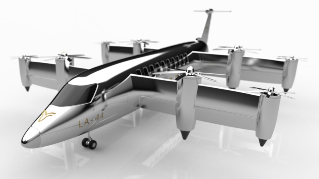 Lyte Aviation LA-44 render.