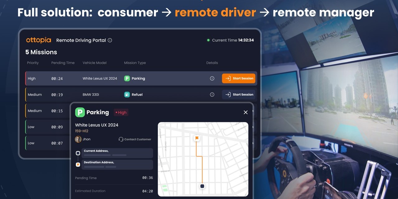 Ottopia introduces ‘world’s first’ AI-powered remote-driving platform