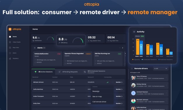 Ottopia introduces ‘world’s first’ AI-powered remote-driving platform