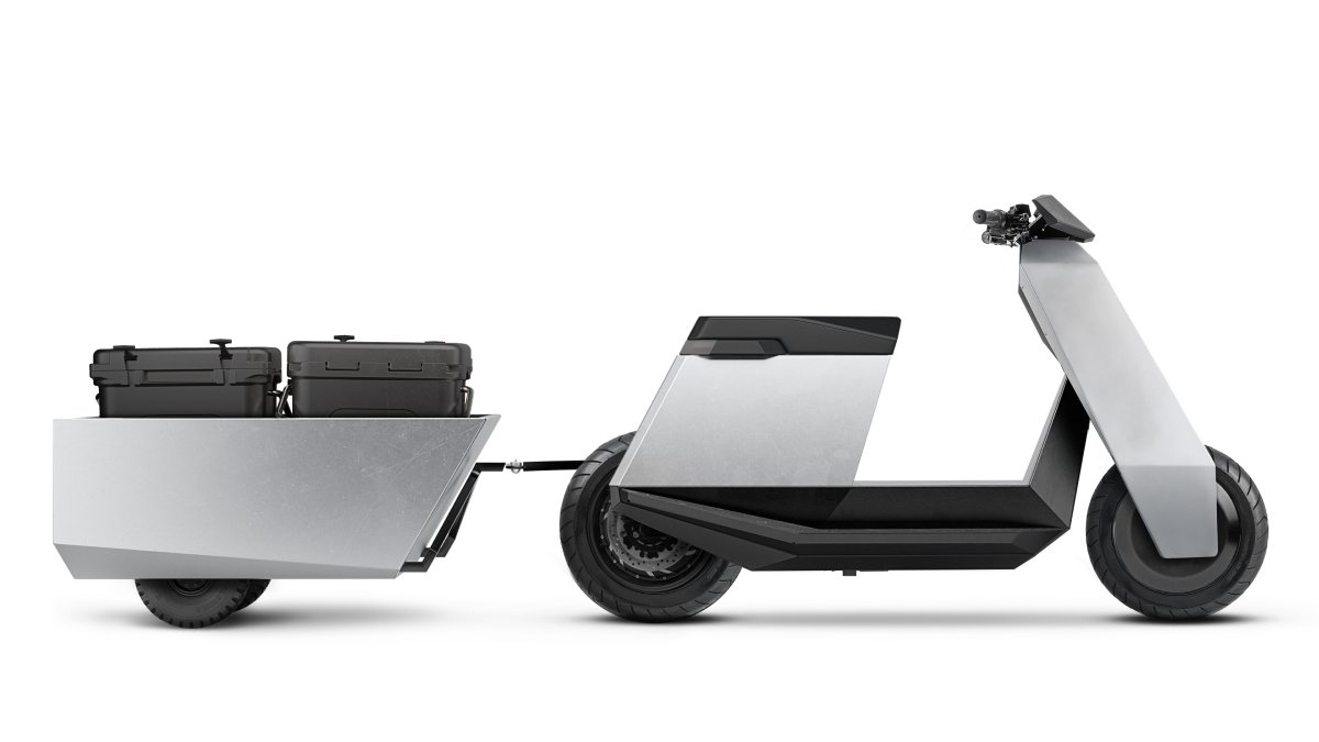 Infinite Machine modular accessory concept for trailering.