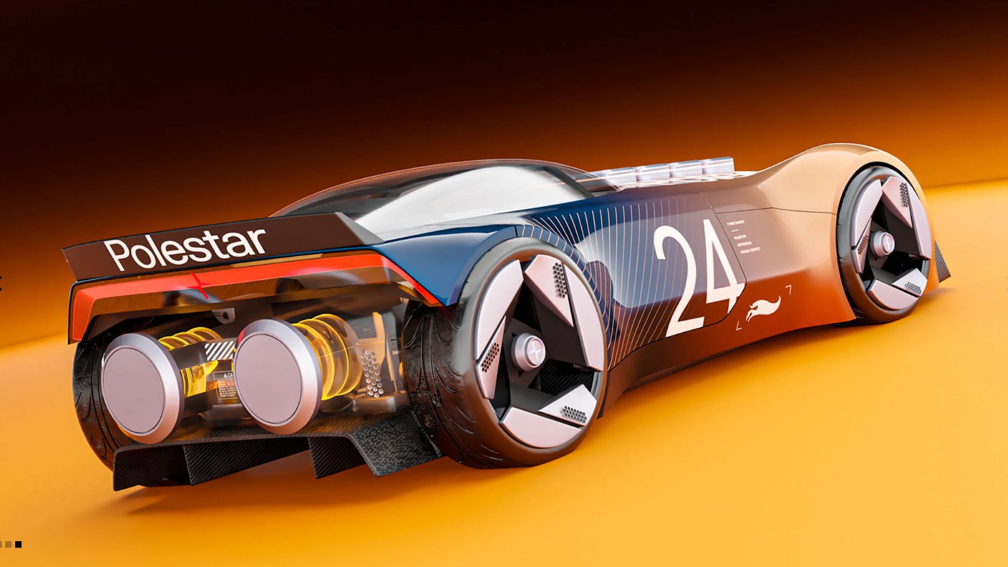 Powei Chen's runner up Cyber Shaker for Polestar Design Contest.