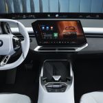 BMW iX3 user interface.