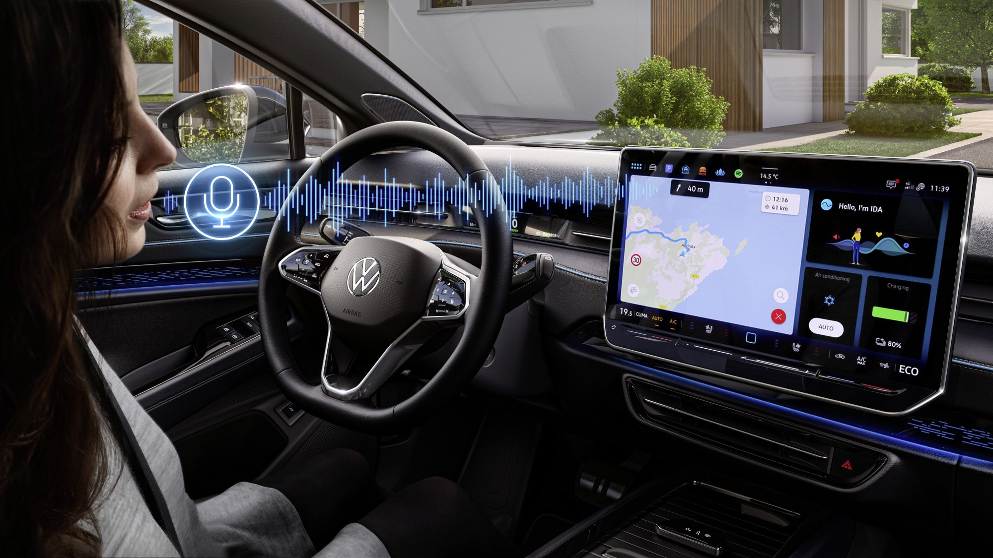 Cerence powers the VW IDA voice assistant.