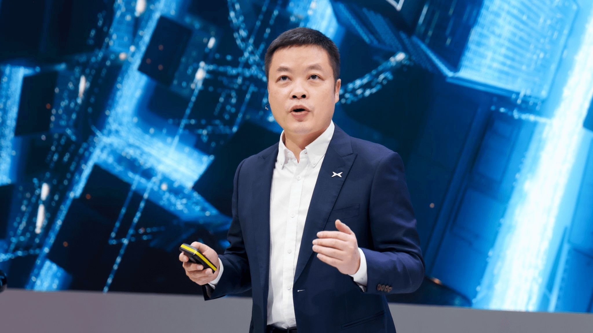 He Xiaopeng, Chairman and CEO of Xpeng, at IAA.