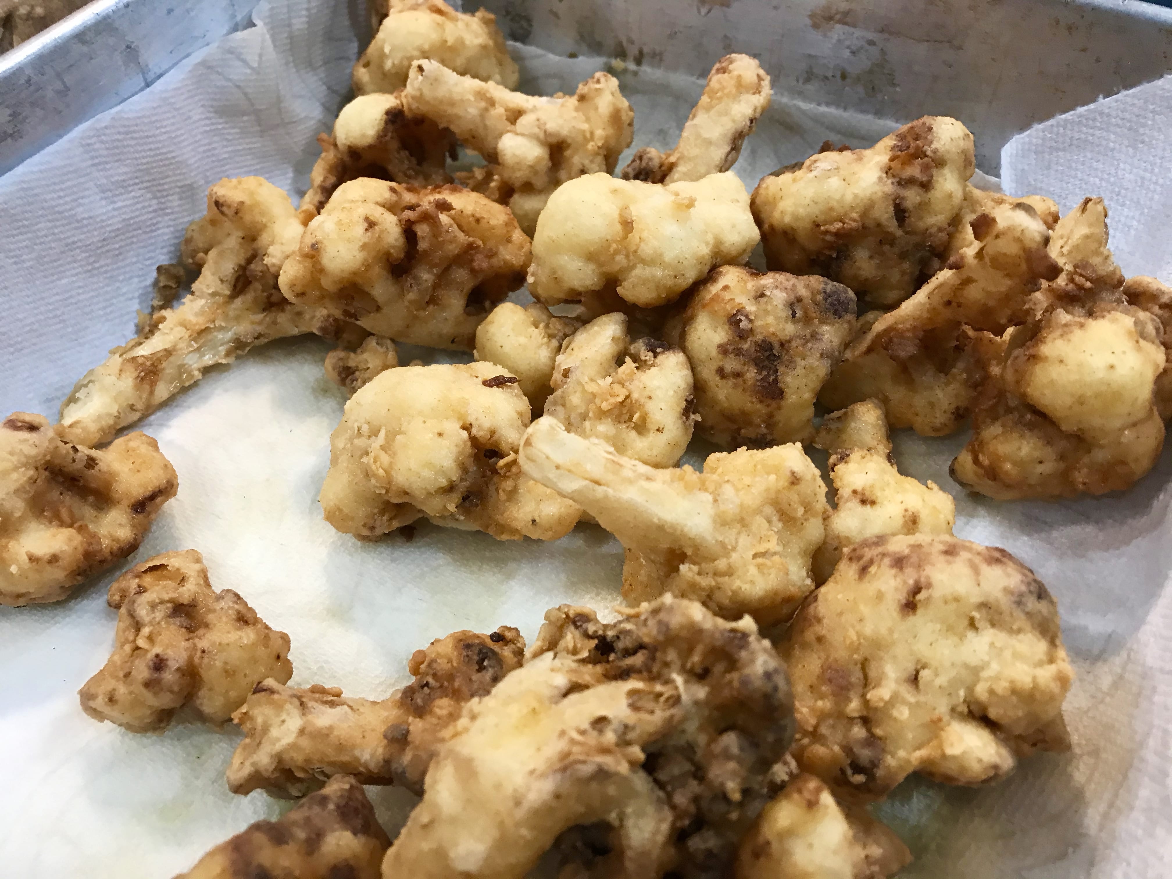 Fried Breaded Caulliflower