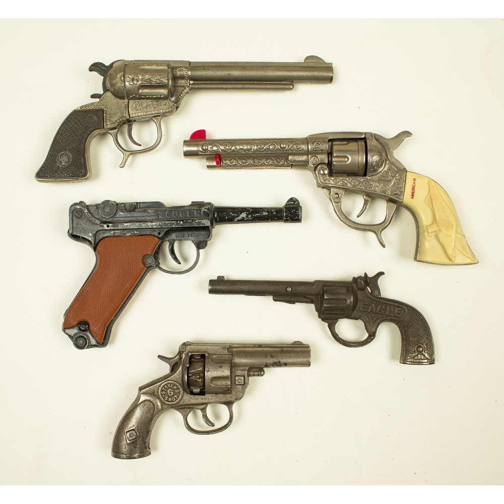 You still get most contact lenses that you'll find on other sites, but at a more affordable price when you order from discount contact lenses. 15 Assorted Cap Guns | Witherell's Auction House
