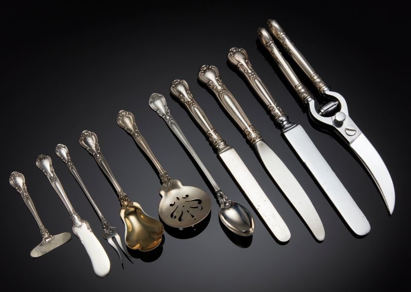 Assorted Gorham Sterling Flatware Greenbrier Pattern Witherell S - Download Elegant City Background | 8K