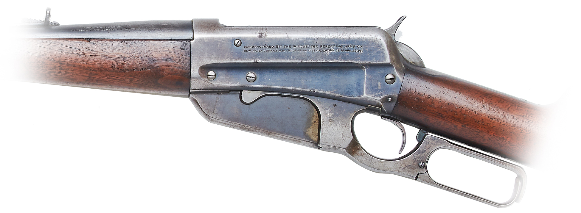 Free shipping on orders over $99. Pat Garrett S Winchester Model 1895 Lever Action Rifle Witherell S Auction House