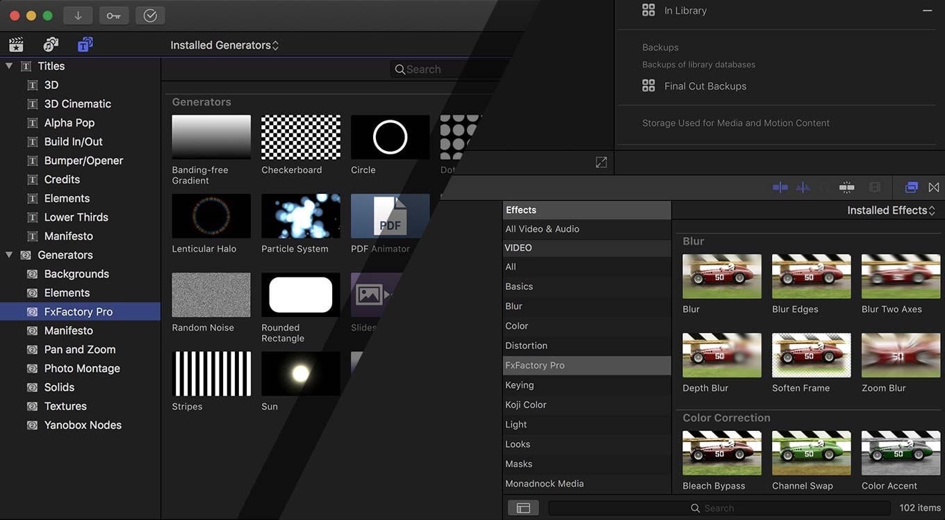 You'll also find top free transition effects for final cut pro x . How Do I Use Effects Generators Transitions And Titling Plugins In Final Cut Pro X