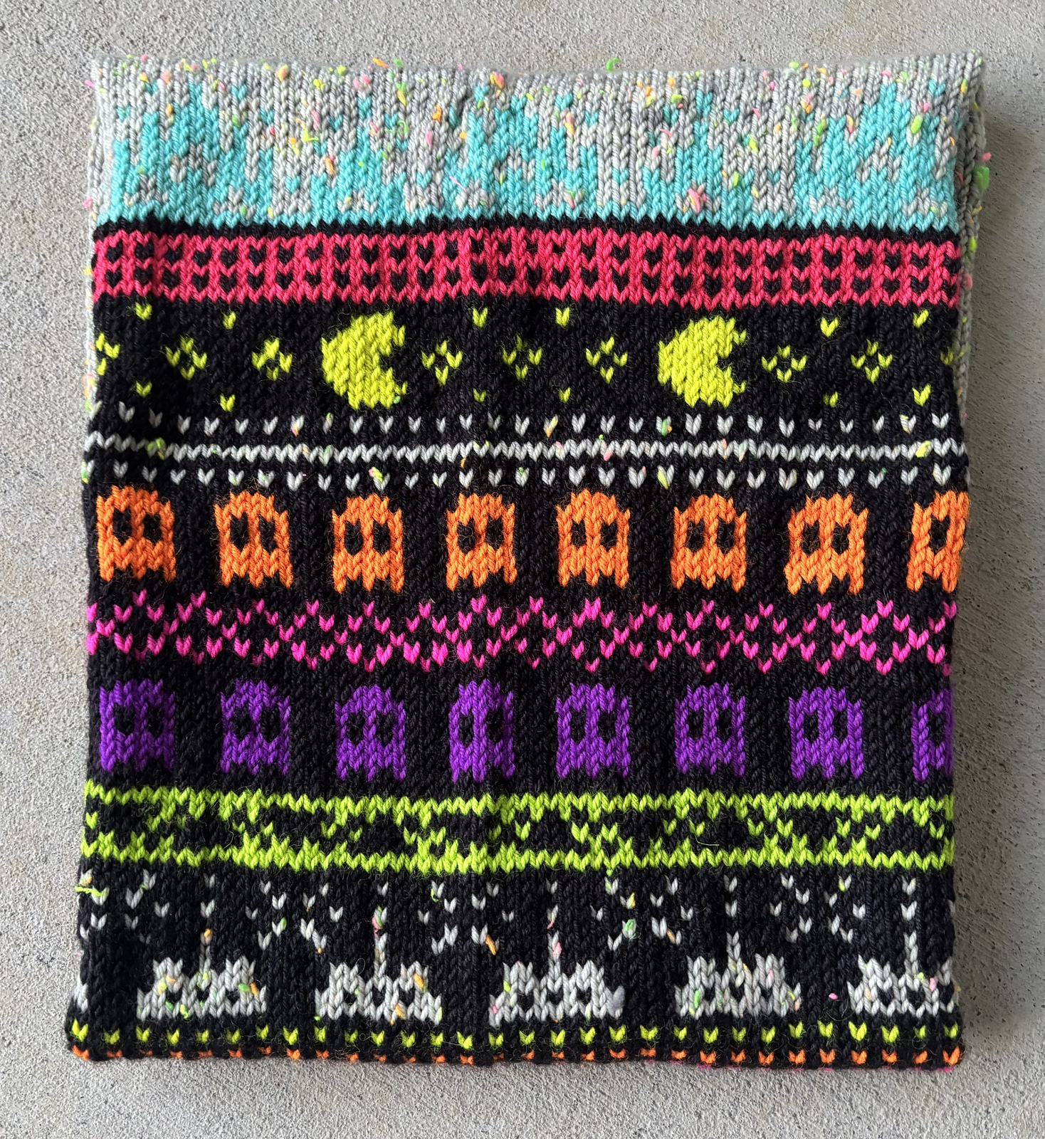 8 Bit Doodle Infinity Cowl Kit