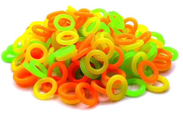FYN Silicone Ring Stitch Markers - Small