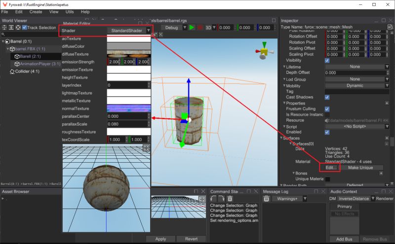 Rendering Fyrox Book - Premium Space Photo Gallery - Full HD