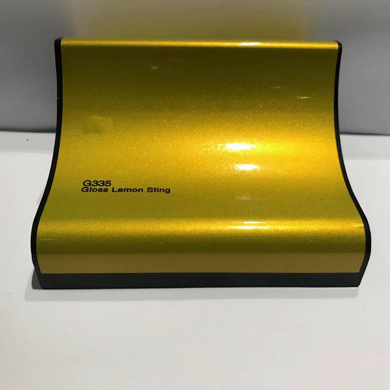 3M Wrap Film 2080-G335 Gloss Lemon Sting - G2Technik