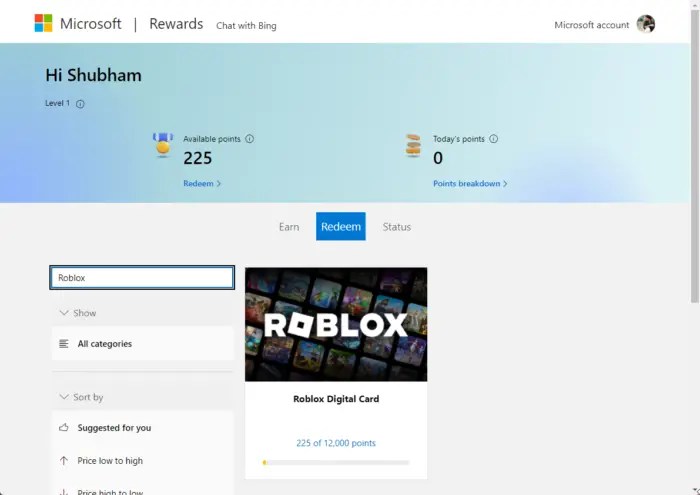 Sab As Que Puedes Usar Microsoft Rewards Para Obtener Robux IslaBit Usar Rewards Obtener Robux 2.webp