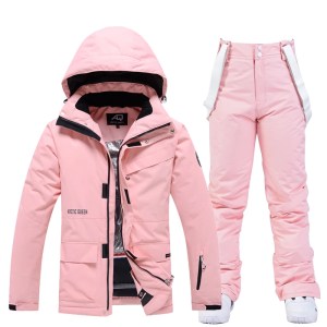 Men and Women Fashion Snow Suit, Winter Clothes Ski, Snow Ski Jacket and Pant Sets, Snowboarding Clothing, Unsex, -30 Warm - AliExpress 18