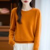 100% Merino Wool Sweater New Autumn Winter Women Clothing O-Neck Pullover Fashion Cashmere Tops Bottoming Long Sleeve Knitwear - AliExpress - Image 3