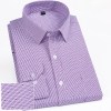 New in shirt elegants cotton long-sleeve shirts for men slim fit Casual plain shirt plaid designer tops soft houndstooth clothes - AliExpress 200000343 - Image 6
