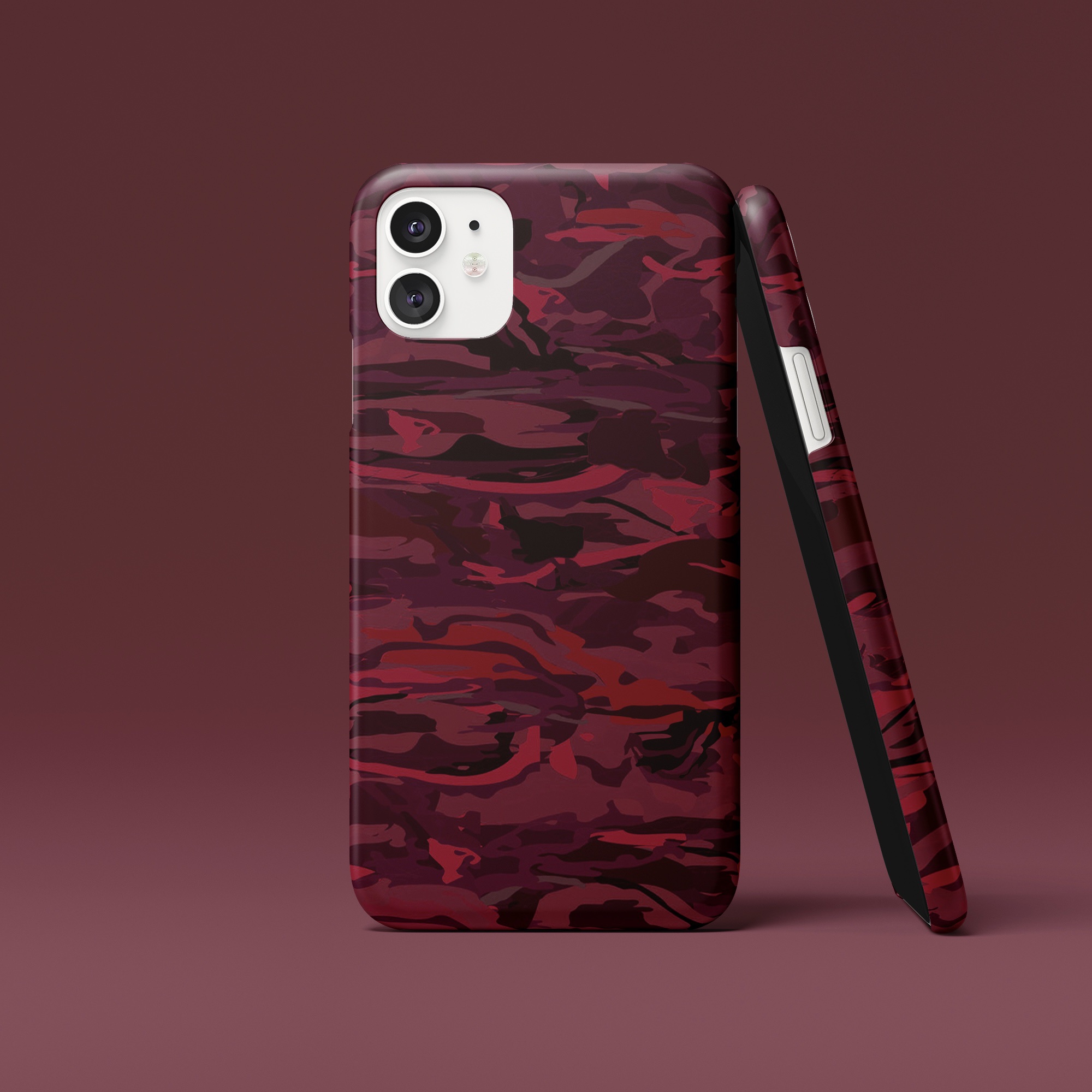 Giyer Cover per iPhone 11 Pro Custodia con Vetro Temperato, Premium PU Portafoglio Slot per Scheda RFID Antifurto Funzione Supporto Flip Case, Antiurto per iPhone 11 Pro 5G Cover (Rosso
