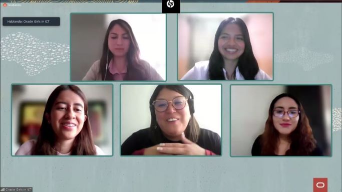 Estudiantes participan en evento internacional de tecnología dirigido a jóvenes mujeres