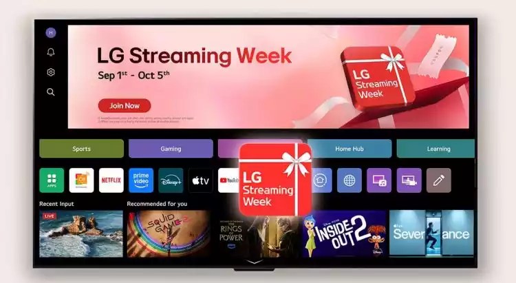 LG Streaming Week 2025 llega a Perú con una amplia selección de contenidos para todos los gustos