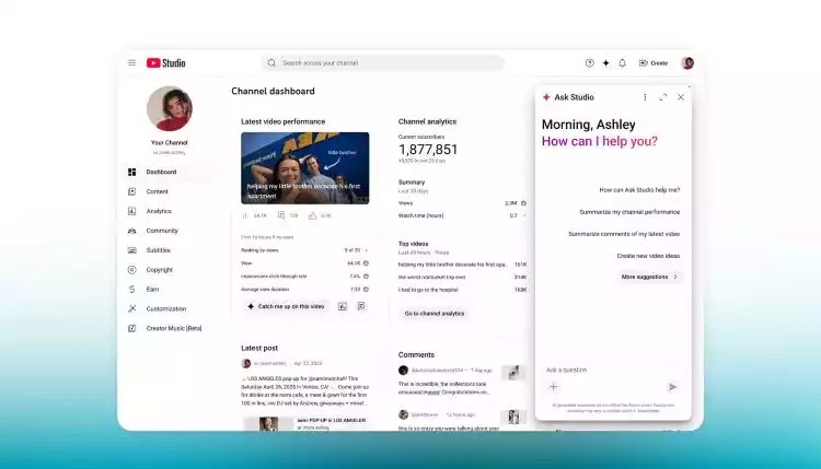 YouTube revoluciona la creación de contenido con IA y nuevas funciones para los próximos 20 años