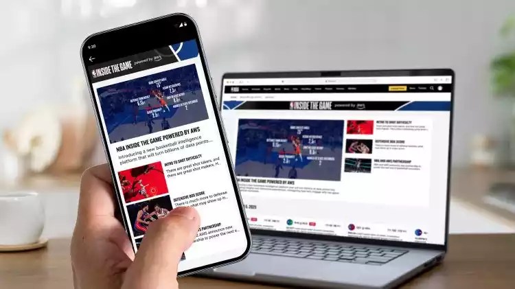 La NBA y AWS anuncian una nueva colaboración multianual para impulsar la próxima era de innovación en el baloncesto