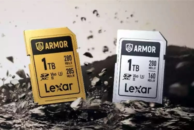 Lexar presenta capacidades de 1 TB en sus tarjetas ARMOR GOLD SDXC y ARMOR SILVER PRO SDXC