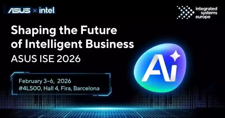 ASUS da forma al futuro de los negocios inteligentes en ISE 2026