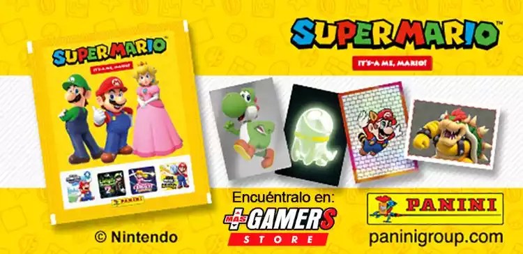 Super Mario estrena álbum oficial en Perú y llega a MasGamers Store